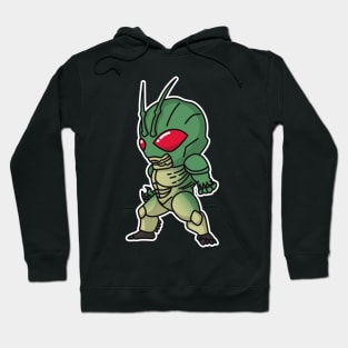 Kamen Rider Shin Chibi Style Kawaii Hoodie